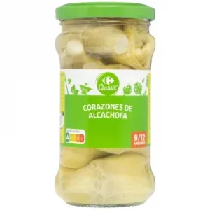 Corazones de Alcachofas 9/12 Classic Carrefour 175 G.