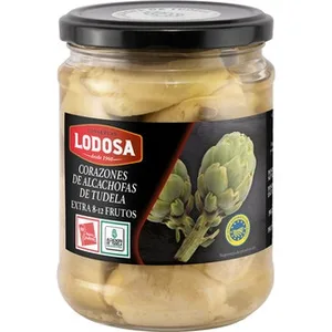 Corazones de Alcachofas IGP de Tudela 8-12 Piezas Lodosa