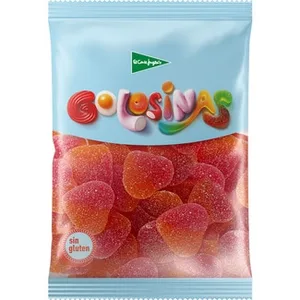 Corazones de Goma Sabor Melocotón sin Gluten el Corte Ingles 200 G