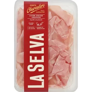Corte Charcutero Lacón Cocido Ahumado en Lonchas sin Gluten sin Lactosa la Selva
