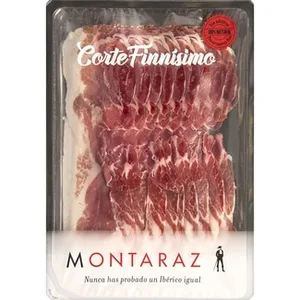 Corte Finíssimo Paleta de Cebo de Campo Ibérica 50% Raza Ibérica en Lonchas Montaraz