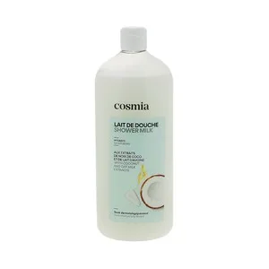 Cosmia Gel Hidratante para Baño o Ducha (leche de Ducha) con Extactos de Coco y Avena 750 Ml.