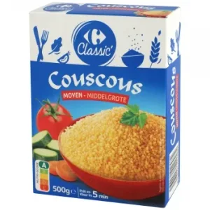Couscous Mediano Classic Carrefour 500 G.