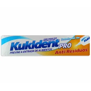 Kukident Crema Adhesiva para Prótesis Dental, Efecto Sellado Kukident Pro Anti-residuos 40 G.