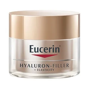 Eucerin Crema Antiarrugas de Noche que Rellena las Arrugas Más Profundas Eucerin Hyaluron Filler + Elasticity 50 Ml.
