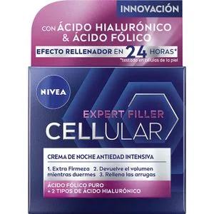 Crema Cellular Noche Ac.hialurónico+fólico 50 Ml