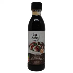 Crema con Vinagre Balsámico de Módena Carrefour Extra sin Gluten 250 Ml.
