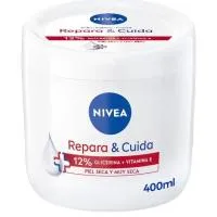 Crema Corporal Repara y Cuida C/ Glicerina Nivea, Tarro 400 Ml
