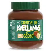 Crema de Avellanas y Cacao Dia Temptation Frasco 380 G