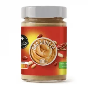 Crema de Cacahuete 100% Sensation Carrefour sin Gluten 500 G.