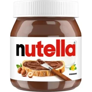 Crema de Cacao con Avellanas Nutella sin Gluten 450 G.