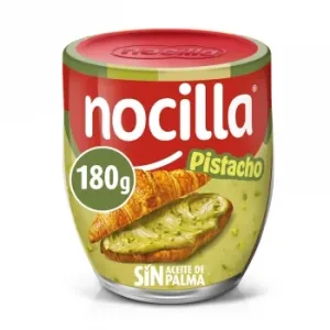 Crema de Cacao con Pistacho Nocilla sin Gluten 180 G.