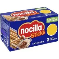 Crema de Cacao en Sticks 1 Sabor Nocilla, Pack 2x30 G