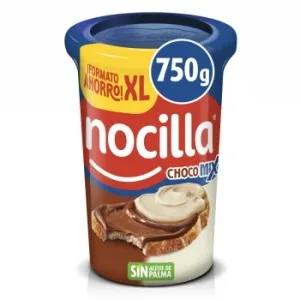 Crema de Cacao y Leche con Avellanas Nocilla sin Gluten 750 G.