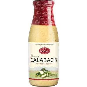 Crema de Calabacín con Aceite de Oliva Ferrer