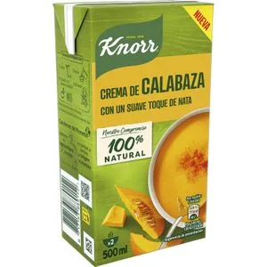 Crema de Calabaza con un Toque de Nata 0,5 L