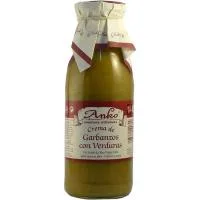 Crema de Garbanzo con Verduras Anko, Botella 490 G