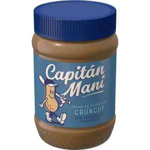 Crema de Cacahuete Crujiente con Trocitos de Cacahuete Capitan Mani