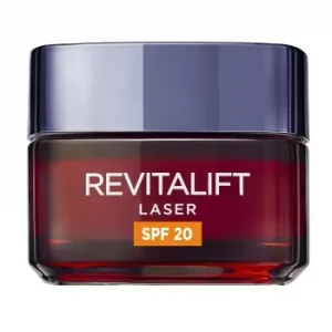 Crema de Día Anti-edad Renovadora con Protección Solar Spf20 con Proxylane Revitalift Láser L'oréal Paris 50 Ml.