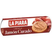 Crema de Jamón Curado la Piara, Pack 3x75 G