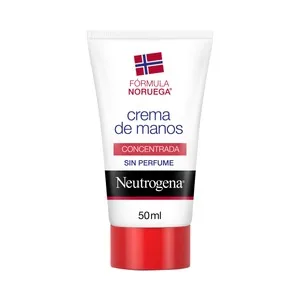 Neutrógena Crema de Manos Concentrada sin Perfume, para Alivio Inmediato de Manos Agrietadas y Secas 50 Ml.