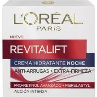 Crema de Noche L`oreal Revitalift, Tarro 50 Ml