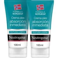 Crema de Pies Absorción Inmediata Neutrogena, Pack 2x100 Ml