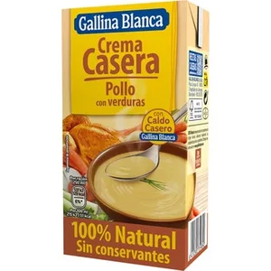 Crema de Pollo Casera con Verduras sin Gluten Gallina Blanca 500 ML