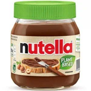 Crema de Untar Vegana con Avellanas y Cacao Nutella Plant Based sin Gluten 350 G.