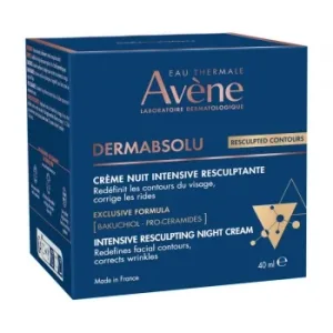 Crema Facial de Noche Intensiva Reestructurante Eau Thermale Avène 40 Ml.