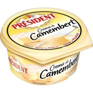 Crema Francesa Camembert para Untar o Picotear  President 125 G