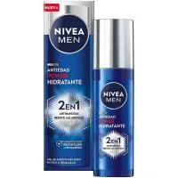 Crema Hidratante Antiedad 2en1 Nivea Men, Dosificador 50 Ml