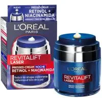 Crema Noche Retinol Loreal Revitalift Laser, Dosificador 50 Ml