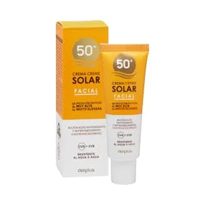 Crema Protección Solar Deliplus FPS 50+ 0.1 L
