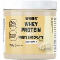 Crema Proteica de Choco Blanco Whey Protein Weider, Bote 250 G