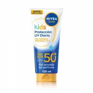 Crema Solar Kids Protección UV Diaria SPF 50+ Nivea Sun 100 Ml.