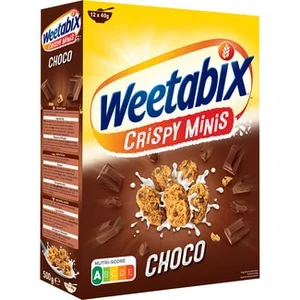Crispi Minis Cereales de Desayuno con Chocolate Weetabix