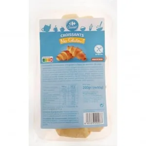 Croissant Classic Carrefour No Gluten sin Gluten 200 G.