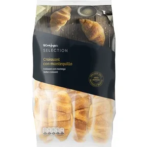 Croissants con Mantequilla 10 Unidades Envasados Individualmente  el Corte Ingles Selection 300 G