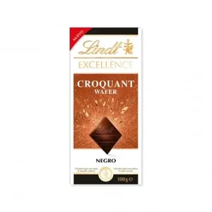 Croquant Chocolate Negro con Barquillo y Caramelo Lindt Excellence