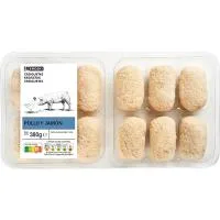 Croqueta de Pollo-jamón Eroski, Bandeja 380 G