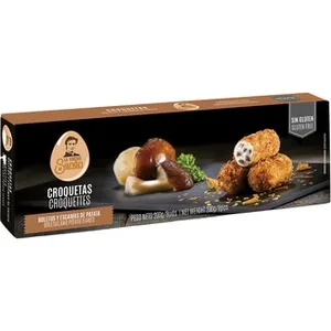 Croquetas de Boletus y Escamas de Patata sin Gluten la Cocina de Senen