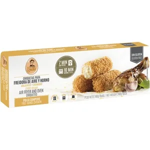 Croquetas de Pollo Campero para Freidora de Aire y Horno sin Gluten 8 Unidades  la Cocina de Senen 240 G