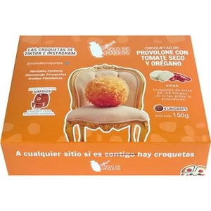 Croquetas de Provolone con Tomate Seco y Orégano sin Gluten 6 Unidades Solo Croquetas