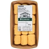 Croquetas de Queso de Oveja Eroski, Bandeja 300 G