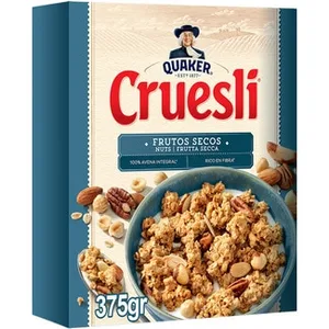 Cruesli Copos de Avena Integral con Frutos Secos Quaker