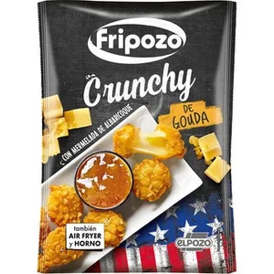 Crunchy American Style de Queso Gouda con Mermelada de Albaricoque Fripozo