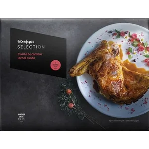Cuarto de Cordero Lechal Asado 3 Raciones el Corte Ingles Selection