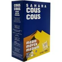 Cuscus Grano Medio Sahara, Pack 5x100 G