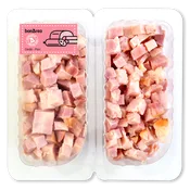 Dados de Bacón Ahumado